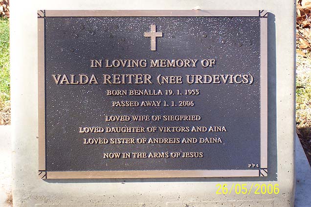 VALDA REITER