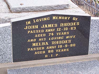 JOHN JAMES RHODES
