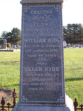 WILLIAM RIDE