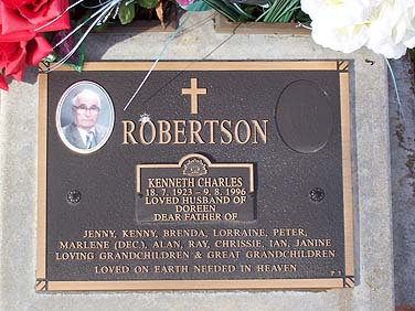 KENNETH CHARLES ROBERTSON