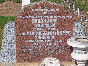 SARAH JANE ROBINSON
