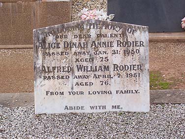 ALICE DINAH ANNIE RODIER