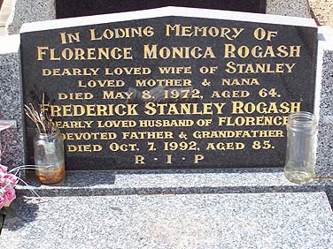 FLORENCE MONICA ROGASH