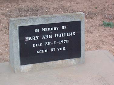 MARY ANN KATHLEEN ROLLINS