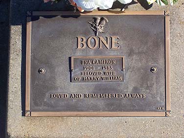UNA CAMERON BONE