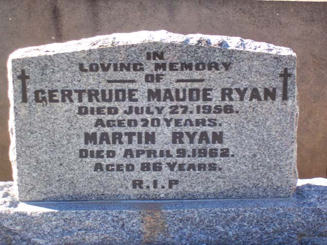 GERTRUDE MAUD RYAN