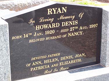 HOWARD DENNIS RYAN