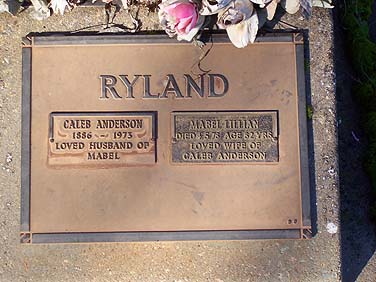 CABEL ANDERSON RYLAND