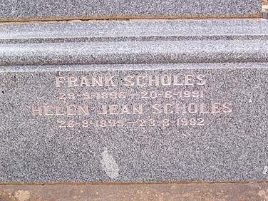 FRANK SCHOLES