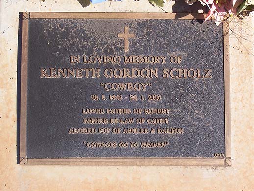 KENNETH GORDON SCHOLZ