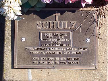 JOHN RAYMOND SCHULZ