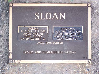 NORMA SLOAN