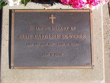 ELSIE CAROLINE BOWCHER