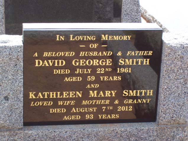 DAVID GEORGE SMITH