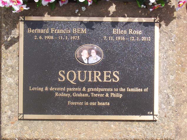 BERNARD FRANCIS SQUIRES