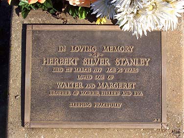 HERBERT SILVER STANLEY