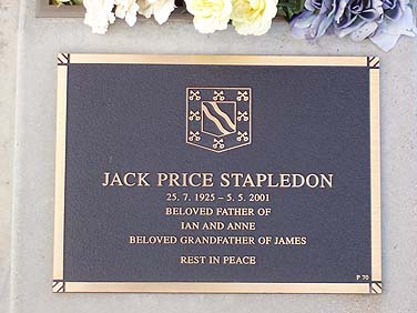 JACK PRICE STAPLEDON