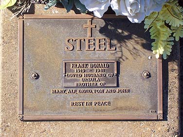 FRANK DONALD STEEL