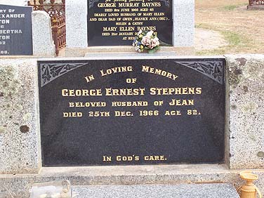 GEORGE ERNEST STEPHENS