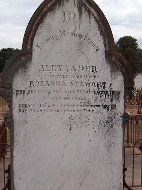 ALEXANDER STEWART