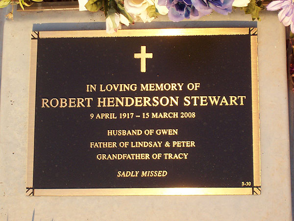 ROBERT HENDERSON STEWART