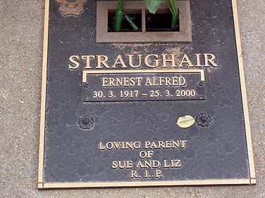 ERNEST ALFRED STRAUGHAIR