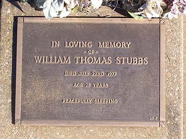 WILLIAM THOMAS STUBBS