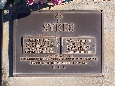 MONA KATHLEEN SYKES