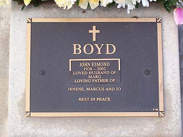 JOHN ESMOND BOYD