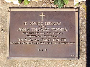 JOHN THOMAS TANNER