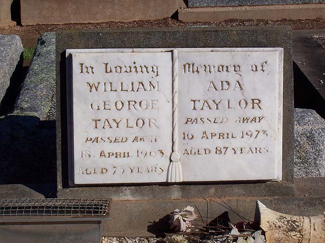 WILLIAM GEORGE TAYLOR