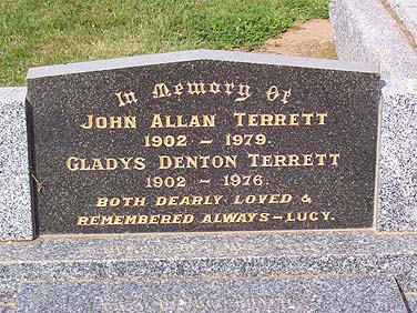 GLADYS DENTON TERRETT