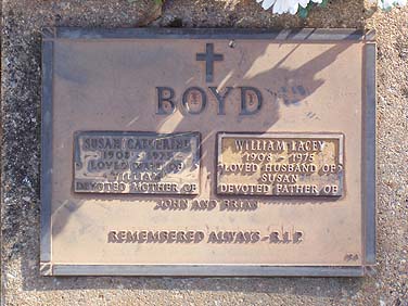 SUSAN CATHERINE BOYD