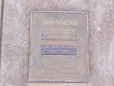 JOHN MERVYN EUGENE TOWNSEND