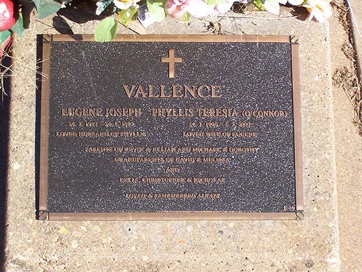 PHYLLIS TERESIA VALLENCE