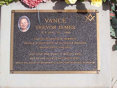 TREVOR JAMES VANCE