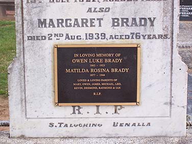 ROSE MATILDA BRADY