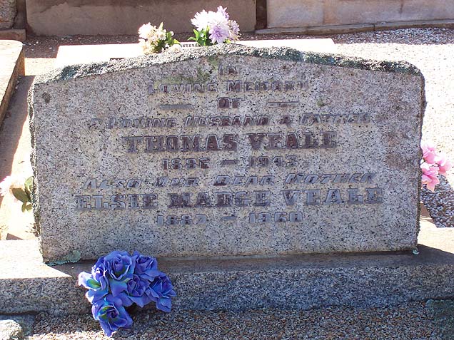 THOMAS GARDNER VEALE