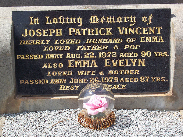 EMMA EVELYN VINCENT