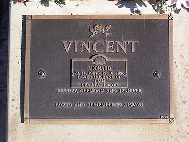LEONARD VINCENT