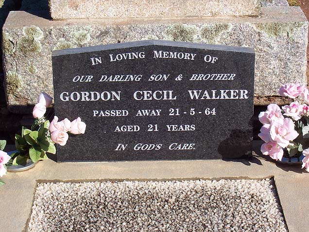 GORDON CECIL WALKER