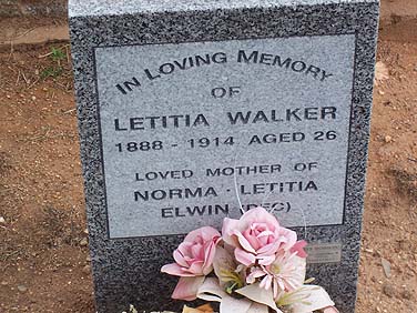 LETITIA WALKER