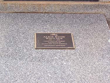 ALICE RUTH WALLACE