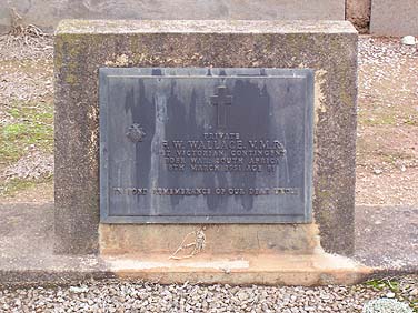 FREDERICK WILLIAM WALLACE