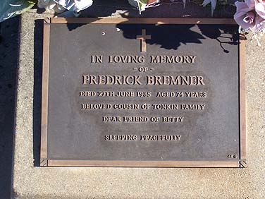 FREDERICK BREMNER