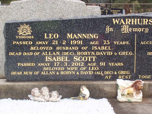 LEO MANNING WARHURST