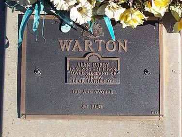 ALAN HARRY WARTON