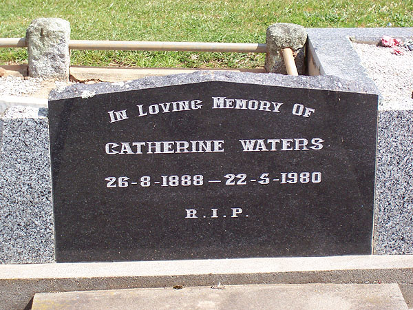 CATHERINE WATERS