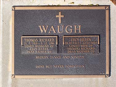 THOMAS RICHARD WAUGH