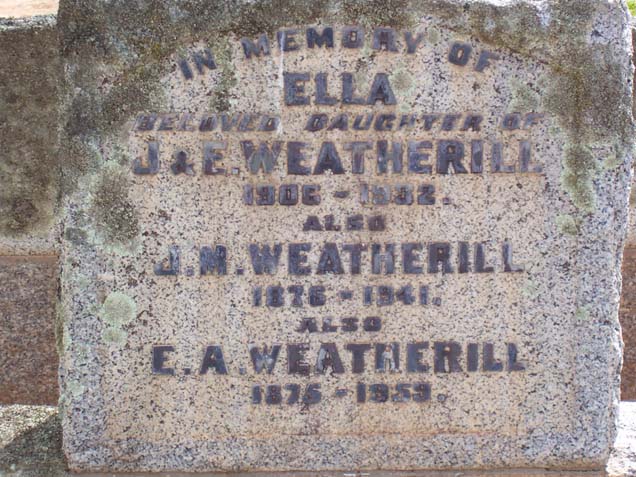 JAMES MILESTONE WEATHERILL